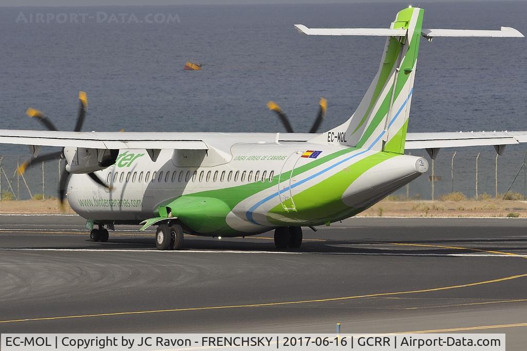 EC-MOL, 2016 ATR 72-600 (72-212A) C/N 1359, Binter Canarias departure to Las Palmas