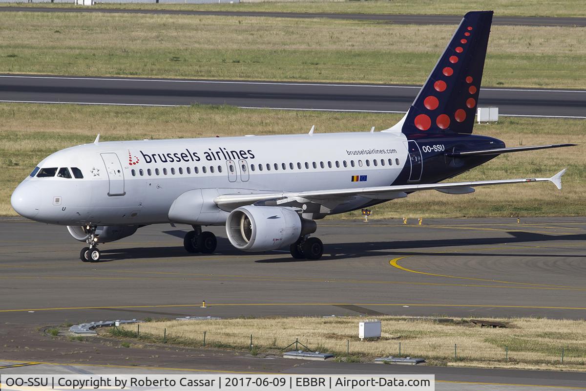 OO-SSU, 2004 Airbus A319-111 C/N 2230, Brussels