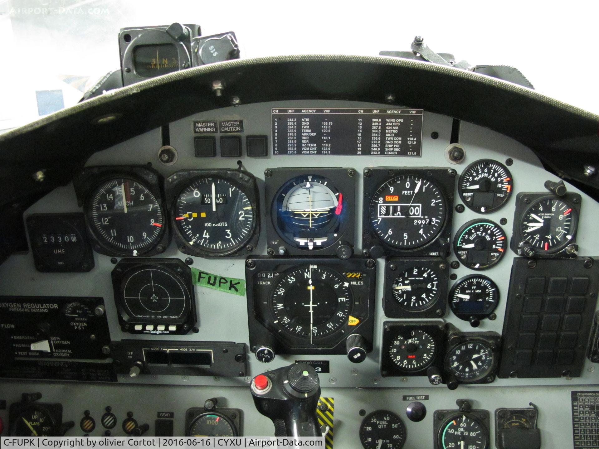 C-FUPK, 1954 Canadair CT-133 Silver Star 3 (CL-30) C/N T33-263, ready to go ?