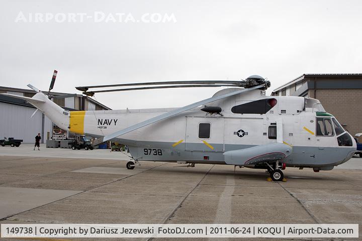 149738, Sikorsky SH-3H Sea King C/N 61155, SH-3H Sea King BuNo 149738 Rhode Island Quonset Air Museum (QAM)