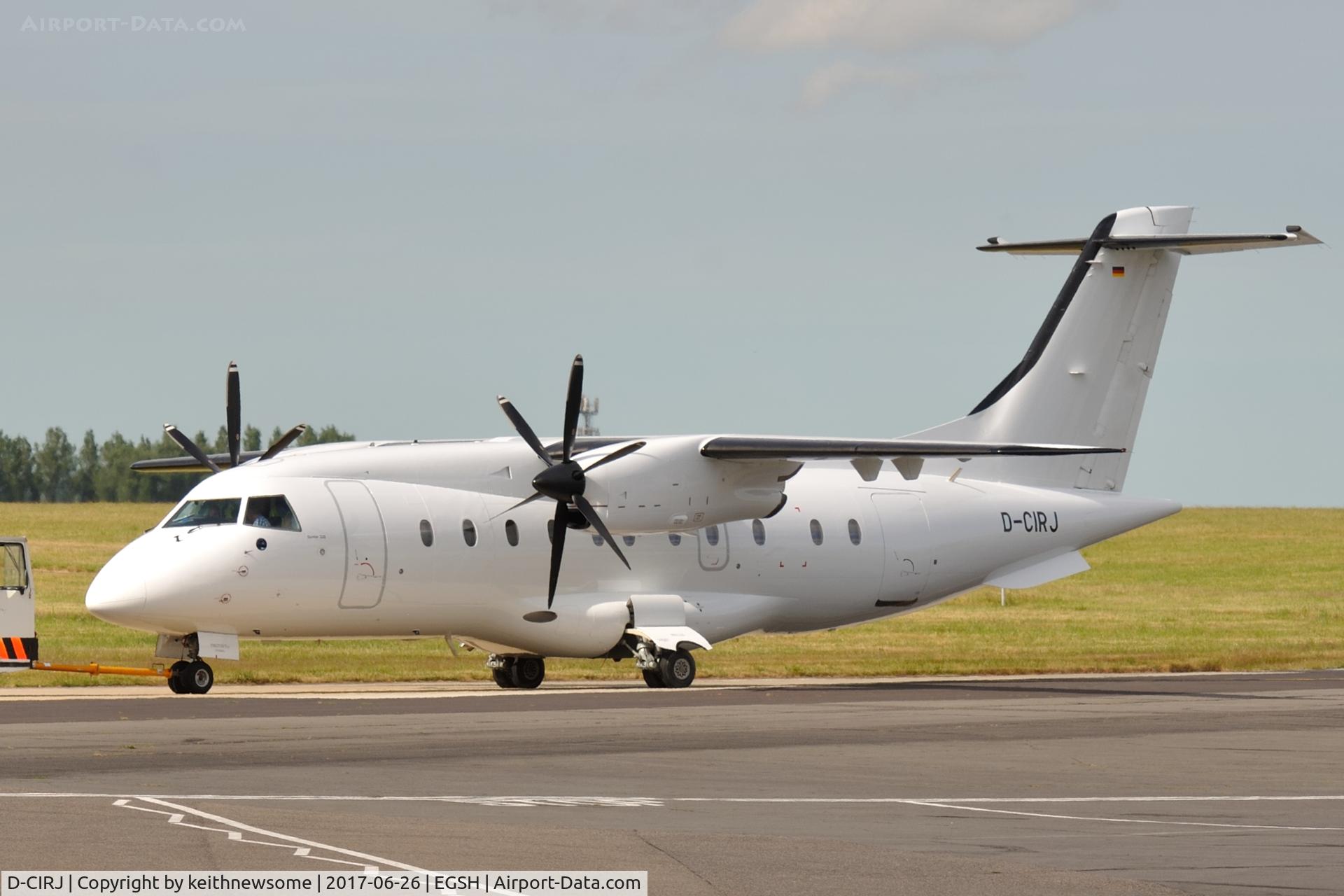 D-CIRJ, 1995 Dornier 328-100 C/N 3035, Towed from spray.