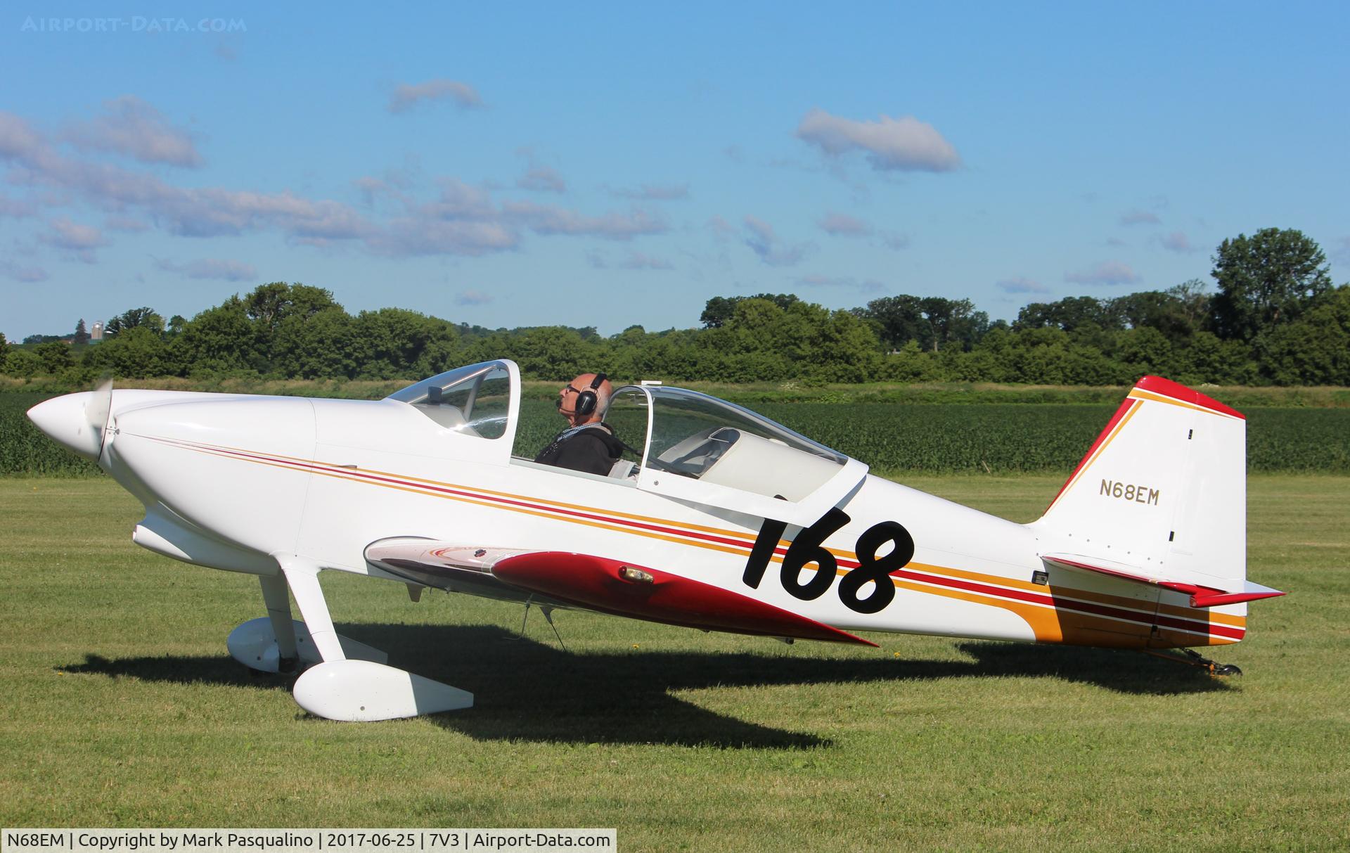 N68EM, 1996 Vans RV-6 C/N 21464, Vans RV-6