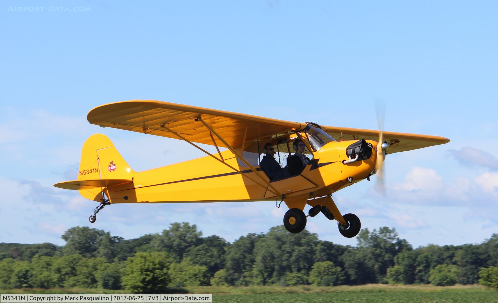 N5341N, 1946 Piper J3C-65 Cub C/N 22020, Piper J3C-65
