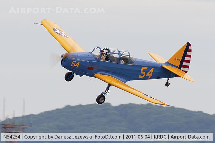 N54254, 1941 Fairchild M-62A-3 Cornell II C/N T42-1831, Fairchild M-62A-3 CN T-42-1831, N54254