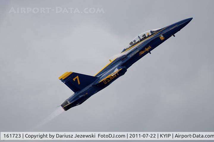 161723, McDonnell Douglas F/A-18B Hornet C/N 0073/B022, United States Navy Flight Demonstration Squadron Blue Angels