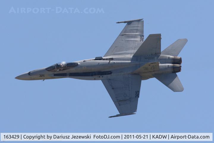 163429, 1987 McDonnell Douglas F/A-18C-23-MC Hornet C/N 0622/C003, FA-18C Hornet 163429 AD-325 from VFA-106 Gladiators NAS Oceana, VA