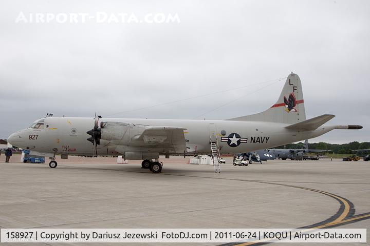 158927, Lockheed P-3C-145-LO Orion C/N 285A-5599, P-3C Orion 158927 LF-927 from VP-16 War Eagles NAS Jacksonville, FL