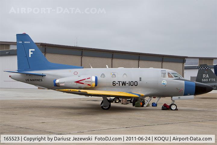 165523, 1964 Rockwell T-39N (NA-265-40) Sabreliner C/N 282-020, T-39N Sabreliner 165523 F CoNA from VT-86 Sabre Hawks TAW-6 NAS Pensacola, FL