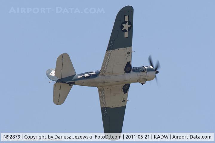 N92879, 1944 Curtiss SB2C-5 Helldiver C/N 83725, Curtiss Wright SB-2C5 Helldiver CN 83589, N92879