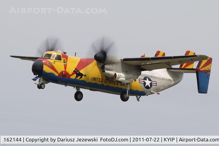 162144, 1985 Grumman C-2A Greyhound Greyhound C/N 24, C-2A Greyhound 162144 41 from VRC-40 Rawhides NAS Norfolk, VA