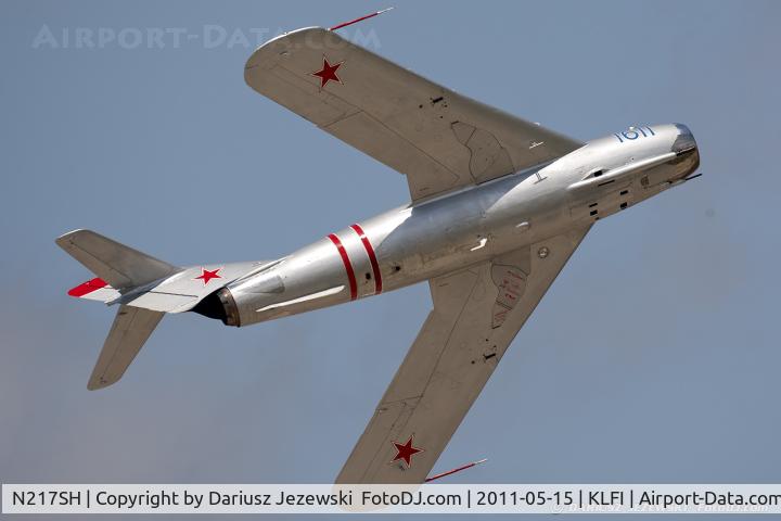 N217SH, 1959 PZL-Mielec Lim-5 (MiG-17F) C/N 1C1611, PZL Mielec Lim-5 (MiG-17F) CN 1C1611, N217SH
