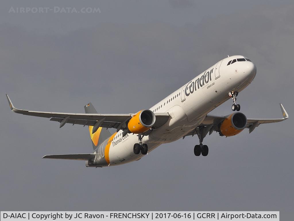 D-AIAC, 2014 Airbus A321-211 C/N 5969, DE1455 take off to Leipzig (LEJ)