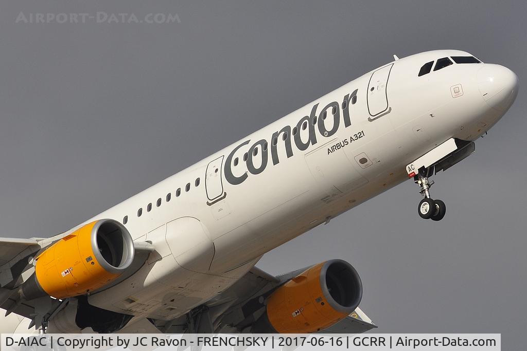 D-AIAC, 2014 Airbus A321-211 C/N 5969, DE1455 take off to Leipzig (LEJ)