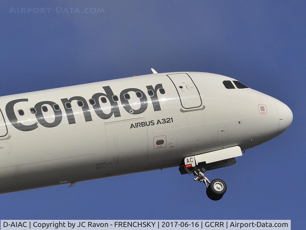 D-AIAC, 2014 Airbus A321-211 C/N 5969, DE1455 take off to Leipzig (LEJ)