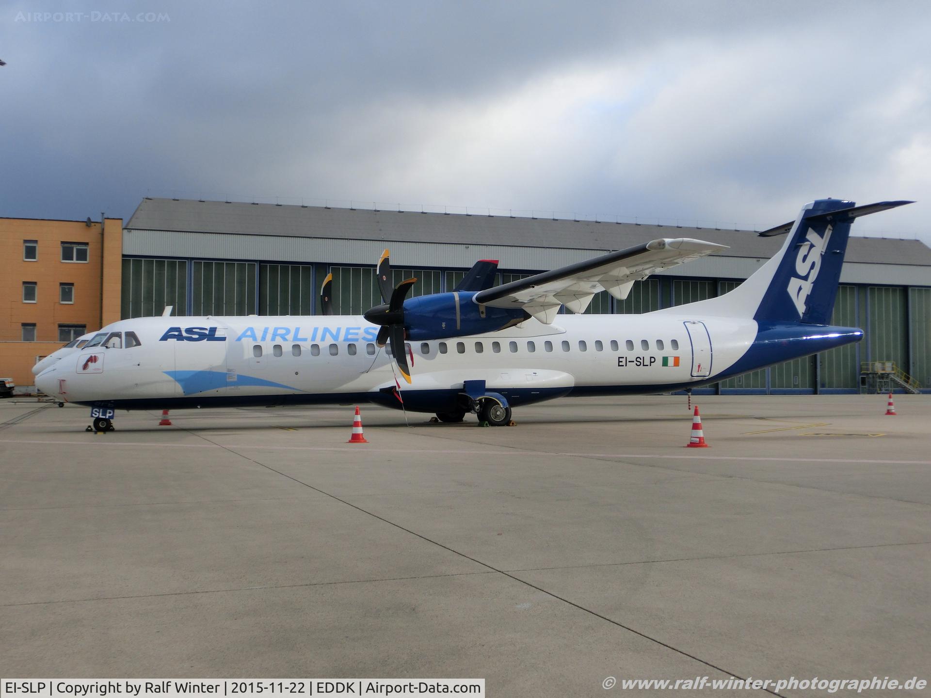 EI-SLP, 1995 ATR 72-212 C/N 461, ATR 72-212 - AG ABR ASL Airlines Ireland - 461 - EI-SLP - 22.11.2015 - CGN