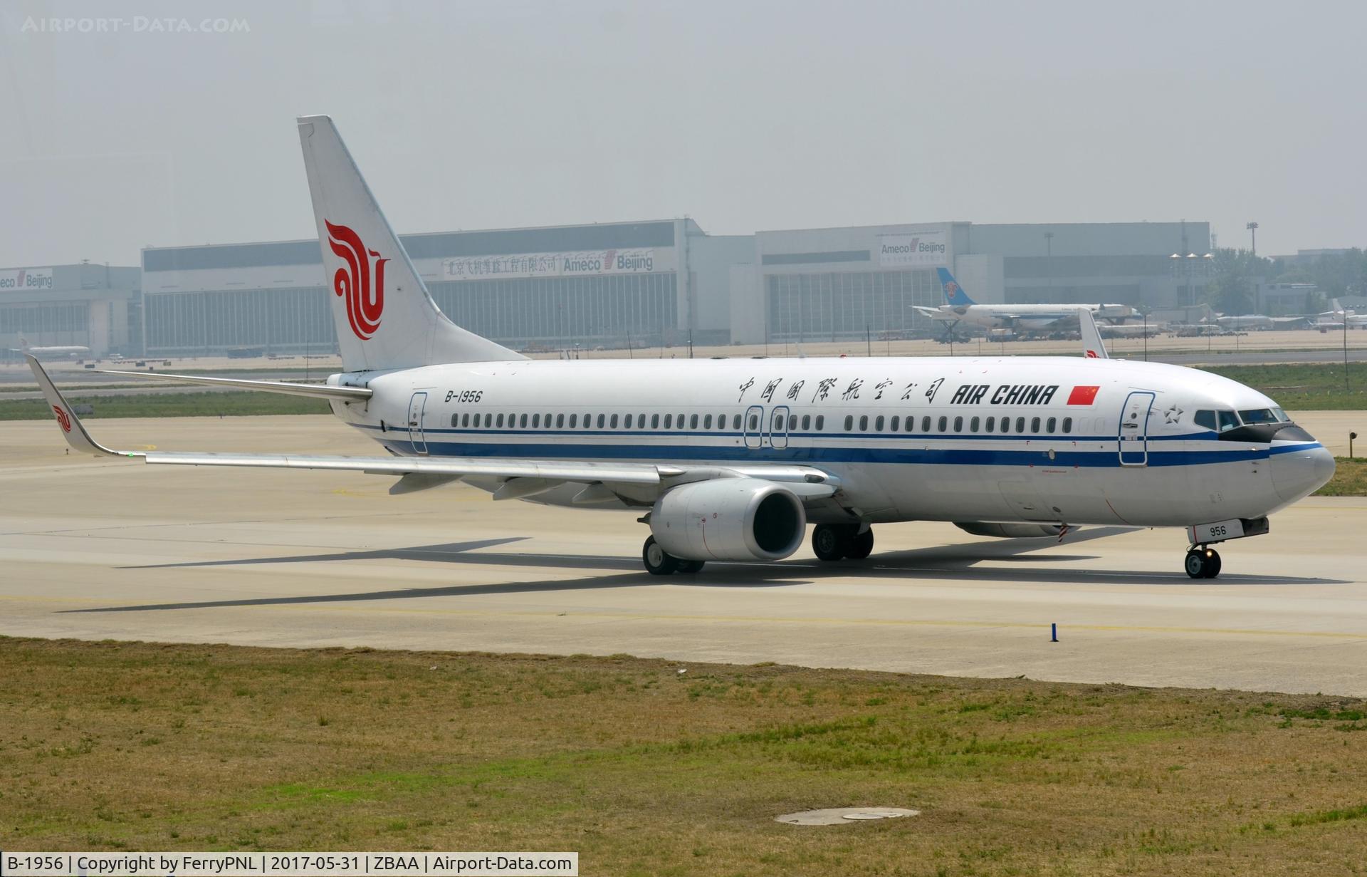 B-1956, 2014 Boeing 737-89L C/N 40024, Air China B738