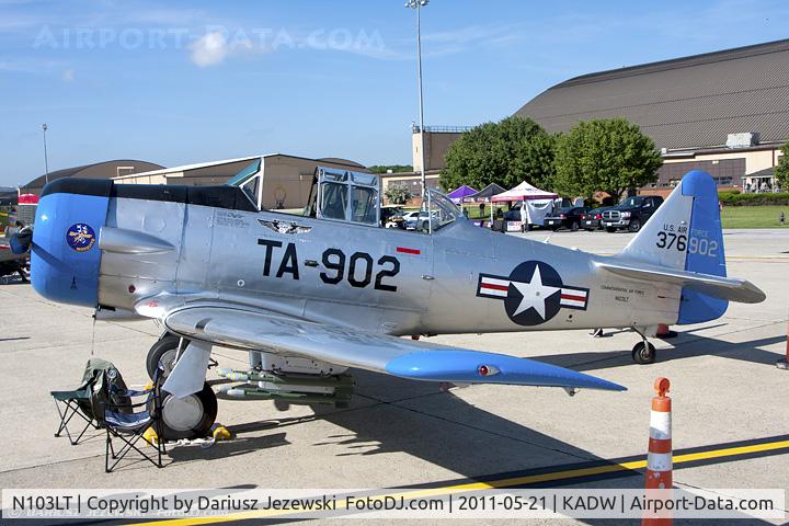 N103LT, 1943 North American SNJ-4 Texan C/N 88-12097, North American SNJ-4 Texan CN 88-12097, N103LT