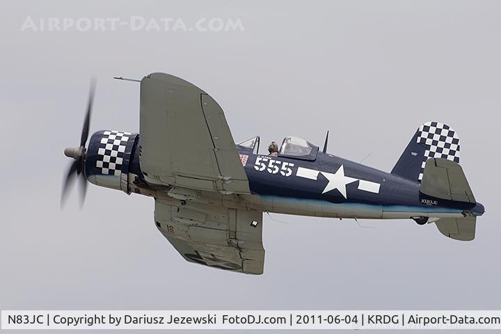 N83JC, 1943 Goodyear FG-1D Corsair C/N 67089, Goodyear FG-1D Corsair Skyboss CN 67089, NX83JC