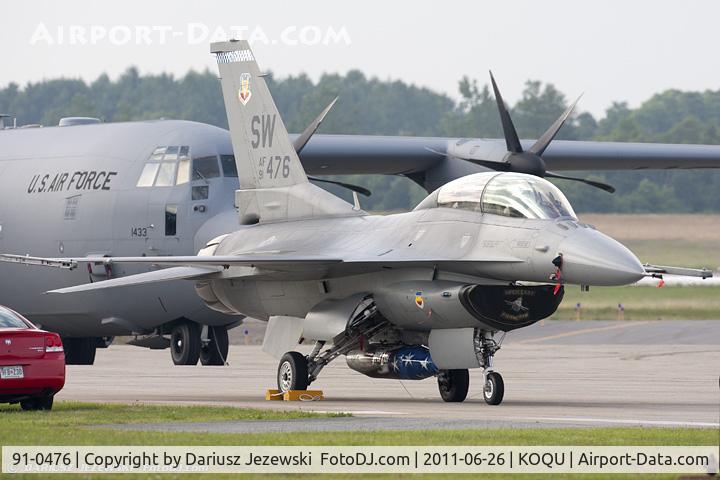 91-0476, General Dynamics F-16D Fighting Falcon C/N CD-31, F-16DJ Fighting Falcon 91-0476 SW from 55th FS 20th FW Shaw AFB, SC