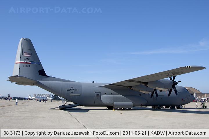 08-3173, 2009 Lockheed Martin C-130J-30 Super Hercules C/N 382-5643, C-130J Hercules 08-3173 from 40th AS Screaming Eagles 317th AG Dyess AFB, TX