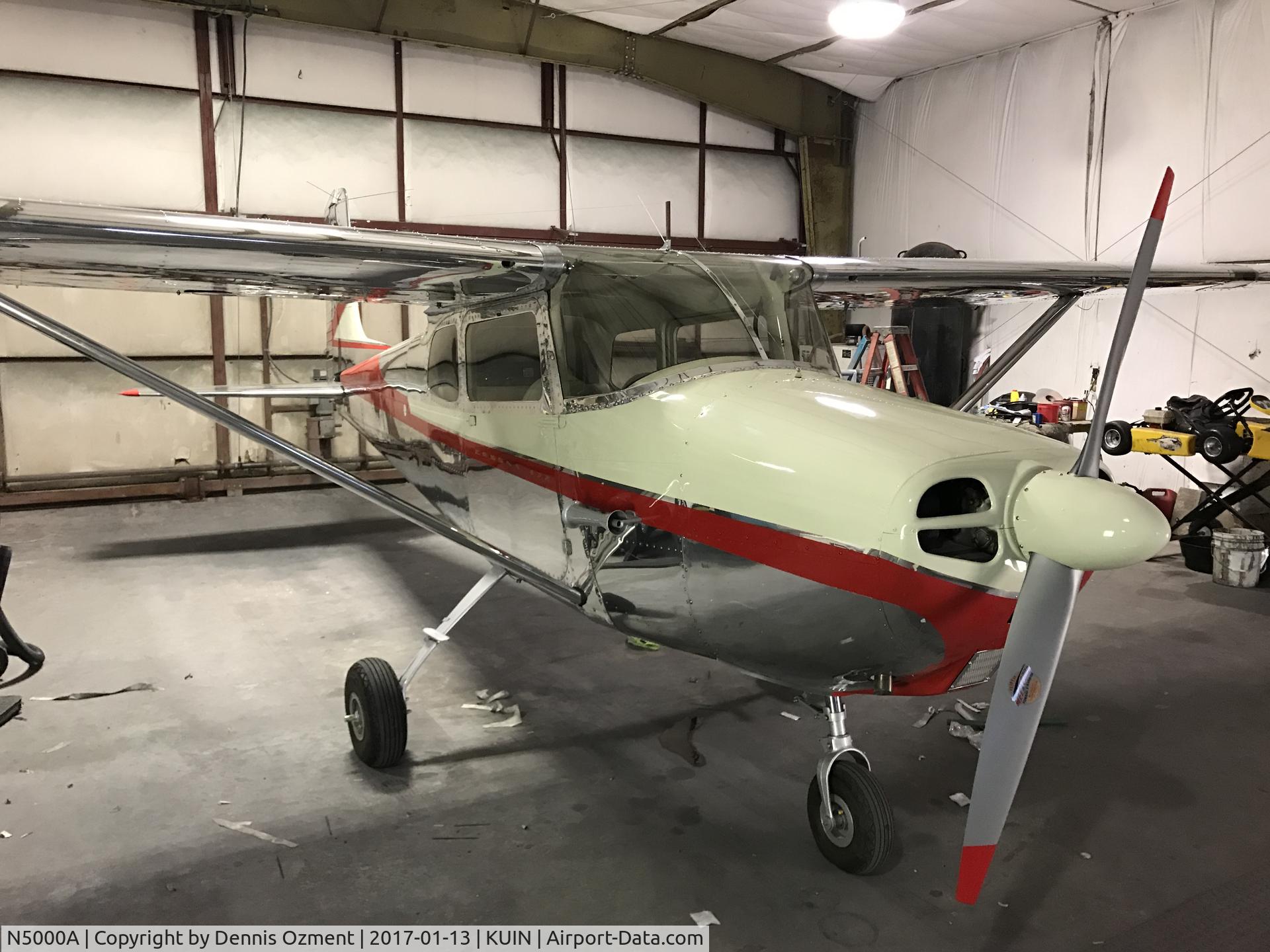 N5000A, 1955 Cessna 172 C/N 28000, Finalizing restoration to factory original inside and out.