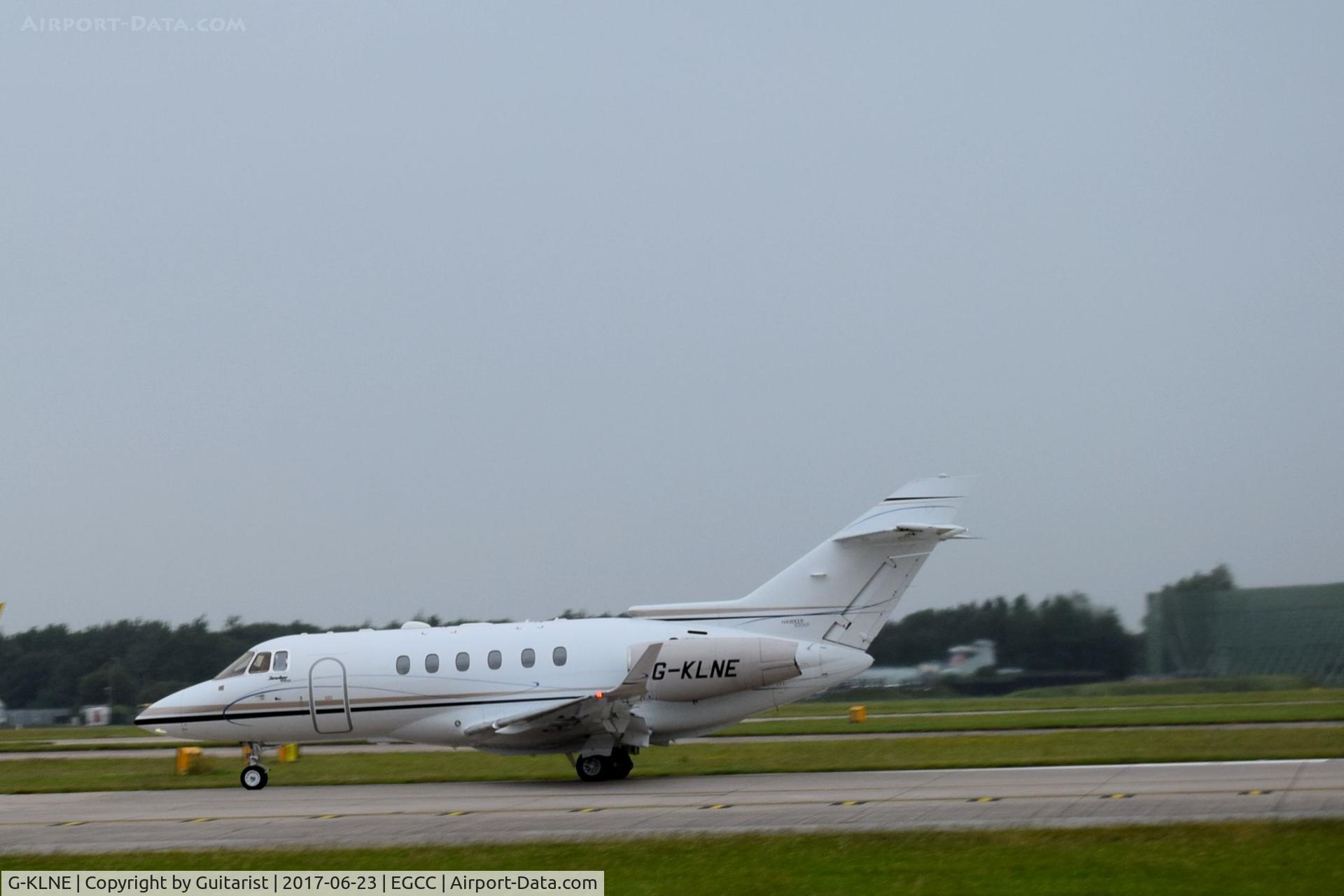 G-KLNE, 2011 Hawker Beechcraft 900XP C/N HA-0186, At Manchester