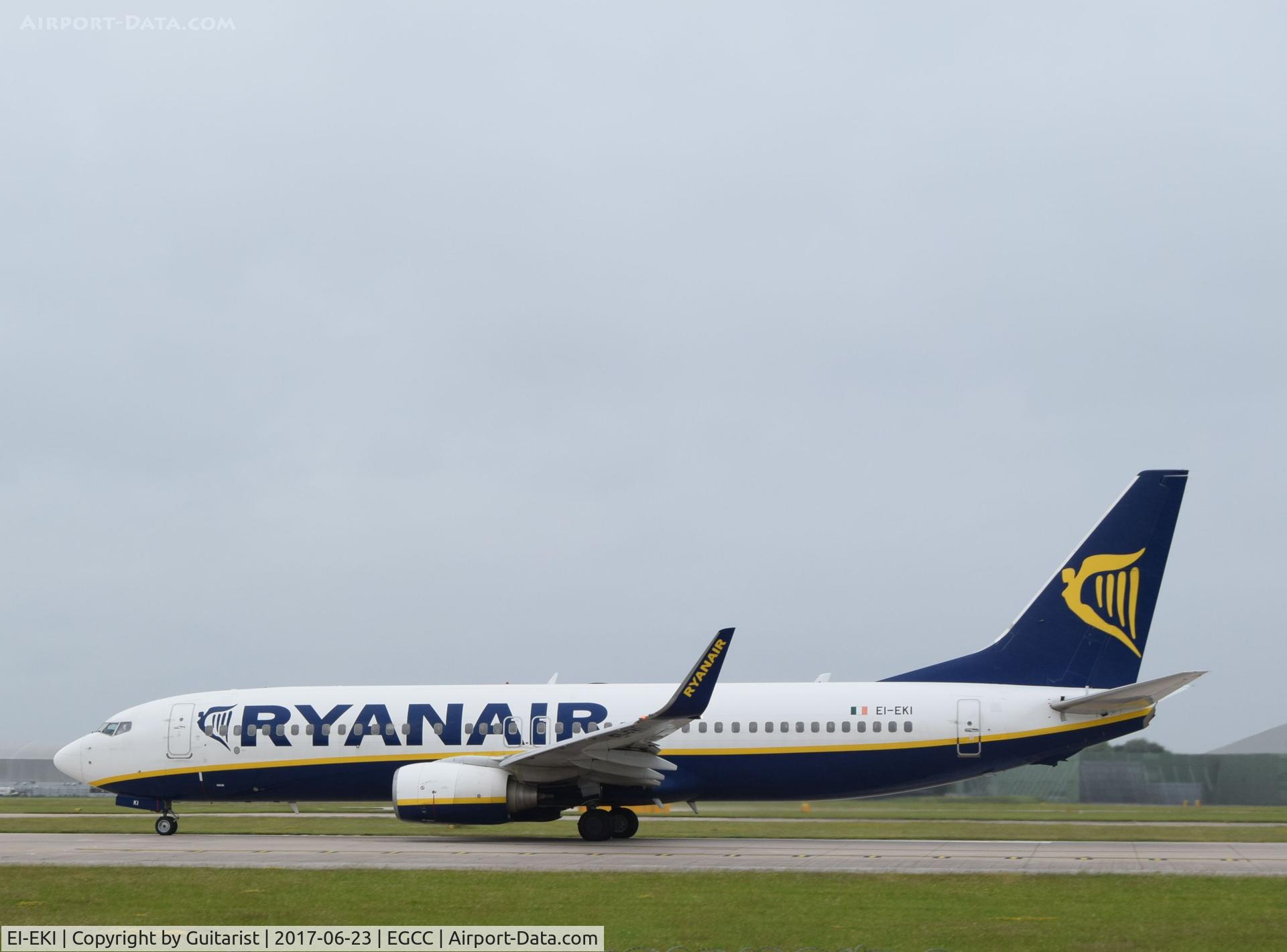 EI-EKI, 2010 Boeing 737-8AS C/N 38496, At Manchester