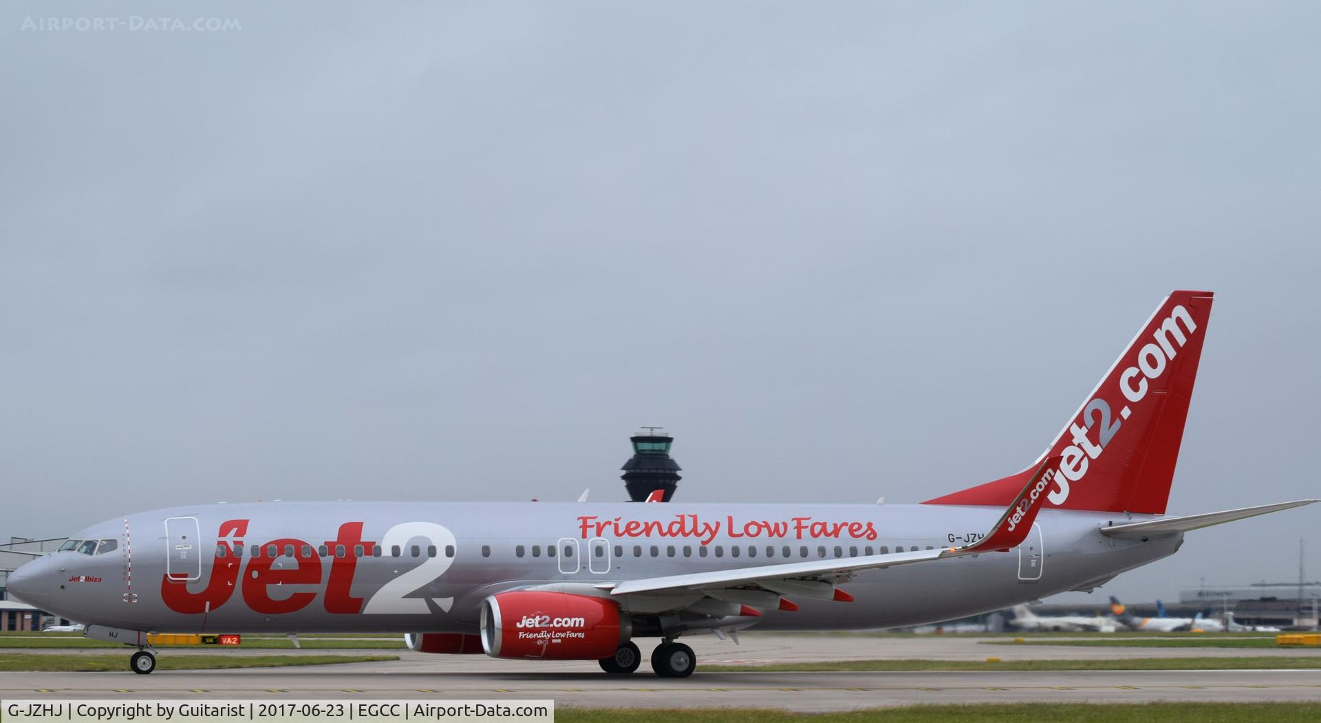 G-JZHJ, 2016 Boeing 737-8MG C/N 63144, At Manchester