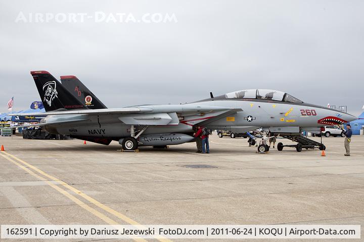 162591, Grumman F-14A Tomcat C/N 513, F-14A Tomcat 162591 AD-260 Rhode Island Quonset Air Museum (QAM)