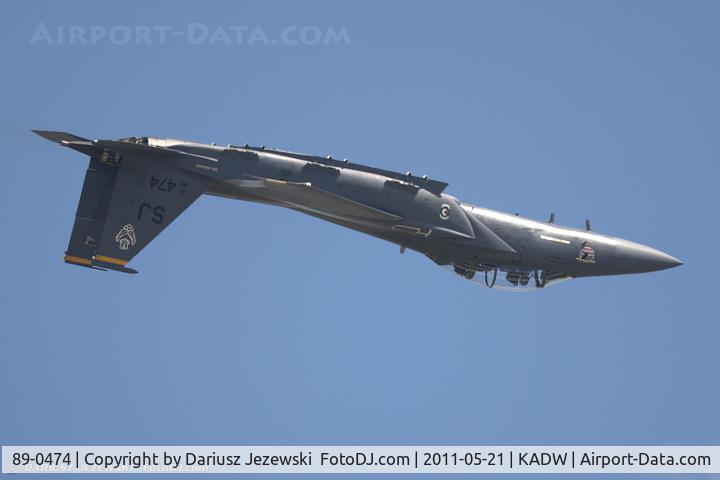 89-0474, 1989 McDonnell Douglas F-15E Strike Eagle C/N 1121/E096, F-15E Strike Eagle 89-0474 SJ from 334th FS 4th FW Seymour Johnson AFB, NC