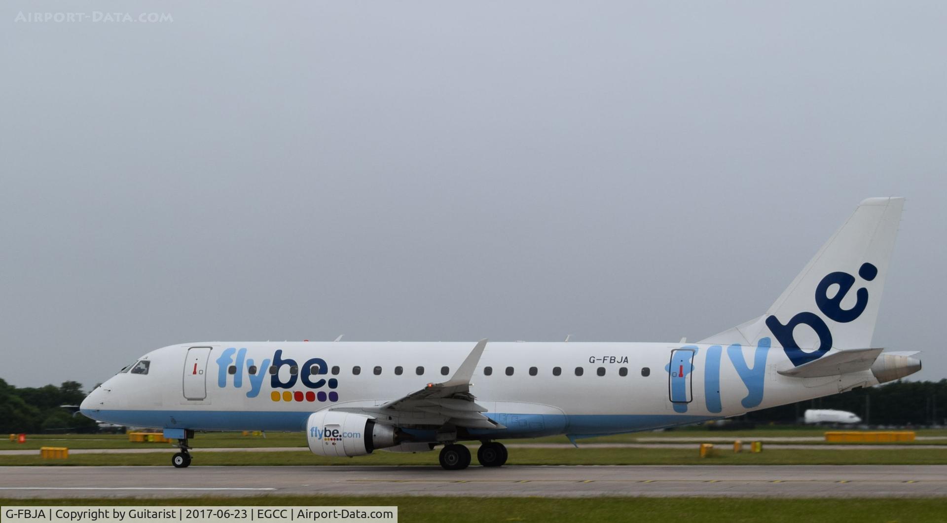 G-FBJA, 2011 Embraer 175STD (ERJ-170-200) C/N 17000326, At Manchester