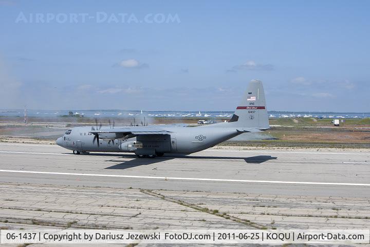 06-1437, 2007 Lockheed Martin C-130J-30 Super Hercules C/N 382-5586, C-130J Hercules 06-1437 from 143rd AS 143rd AS Quonset Point ANGS, RI
