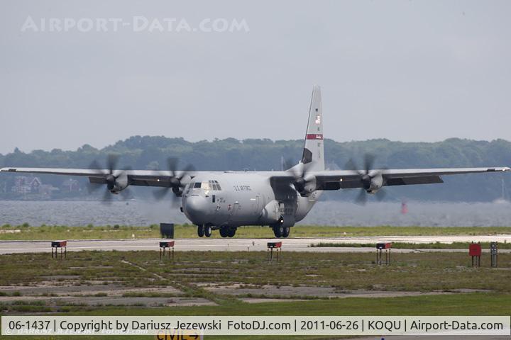 06-1437, 2007 Lockheed Martin C-130J-30 Super Hercules C/N 382-5586, C-130J Hercules 06-1437 from 143rd AS 143rd AS Quonset Point ANGS, RI
