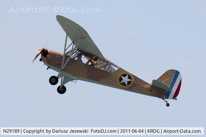 N29189, 1940 Aeronca 60-TF C/N 2510T, Aeronca 60-TF Le Mutt CN 2510T, N29189