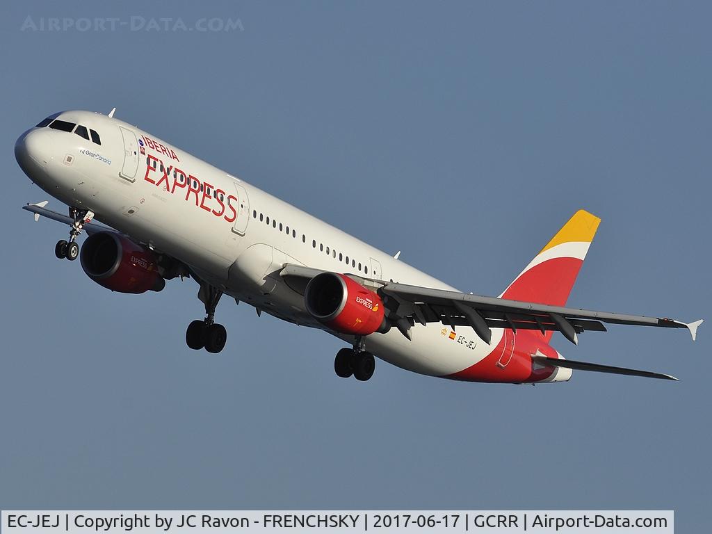 EC-JEJ, 2005 Airbus A321-211 C/N 2381, Iberia Express from Madrid (MAD)