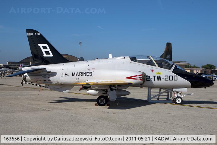 163656, McDonnell Douglas T-45C Goshawk C/N A058, T-45C Goshawk 163656 CoNA from VT-21 Redhawks TAW-2 NAS Kingsville, TX