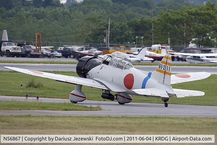 N56867, 1945 Consolidated Vultee BT-13B (SNV-2) Replica C/N 79-1220, Consolidated Vultee BT-13B (SNV-2) - Val replica CN 79-1220, N56867