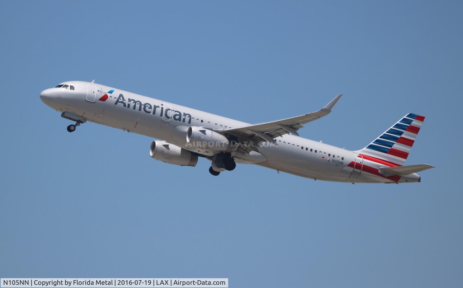 N105NN, 2013 Airbus A321-231 C/N 5904, American