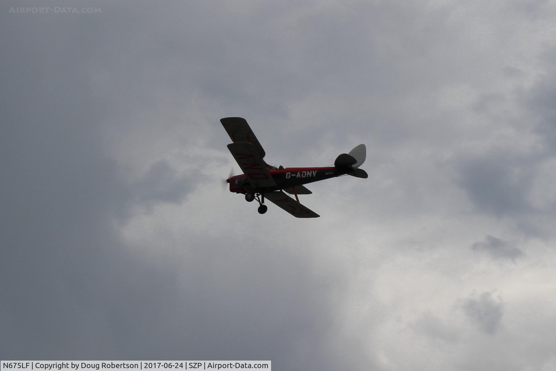 N675LF, 1944 De Havilland DH-82A Tiger Moth II C/N 86572, 1944 DeHavilland DH-82A TIGER MOTH II, DeHavilland GIPSY MAJOR in-line inverted air-cooled 135 Hp, another takeoff climb Rwy 22