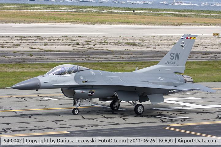 94-0042, Lockheed F-16CM Fighting Falcon C/N CC-194, F-16CJ Fighting Falcon 94-0042 SW from 77th FS Gamblers 20th FW Shaw AFB, SC