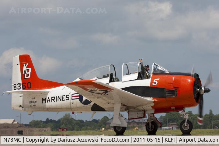 N73MG, 1954 North American T-28B Trojan C/N 200-431, North American T-28B Trojan CN 138360, N73MG