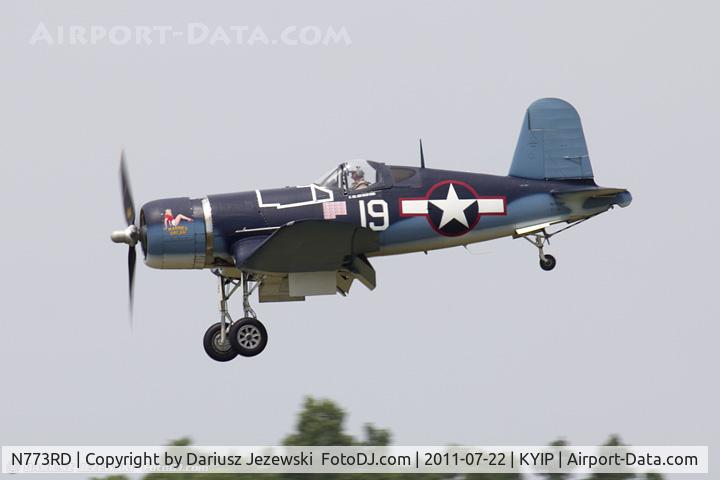 N773RD, 1944 Goodyear FG-1D Corsair C/N 3694, Goodyear FG-1D Corsair Marine's Dream, NX773RD