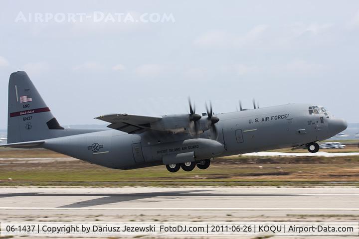 06-1437, 2007 Lockheed Martin C-130J-30 Super Hercules C/N 382-5586, C-130J Hercules 06-1437 from 143rd AS 143rd AS Quonset Point ANGS, RI