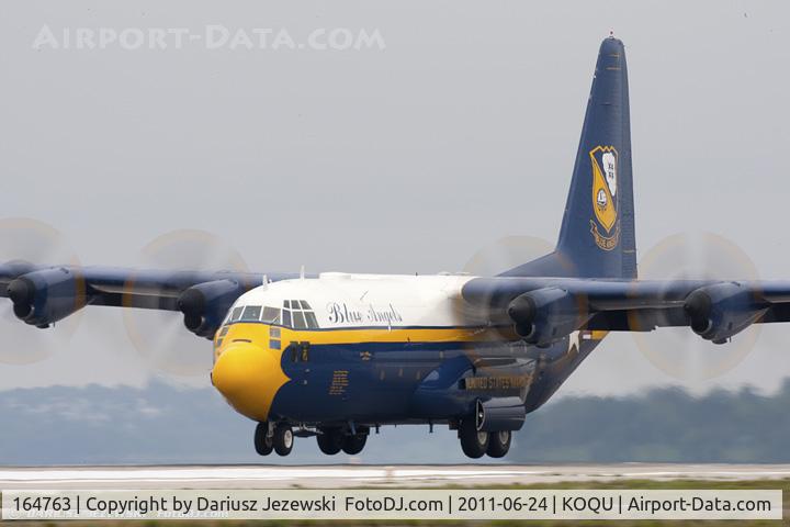 164763, 1992 Lockheed C-130T Hercules C/N 382-5258, C-130T Hercules 164763 Fat Albert from Blue Angels Demo Team NAS Pensacola, FL