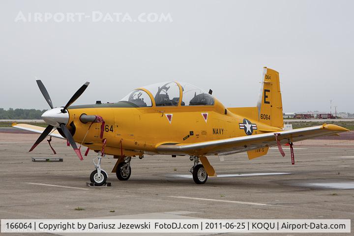 166064, Raytheon T-6B Texan II C/N PN-55, T-6B Texan II 166064 E-064 CoNA from TAW-5 NAS Whiting Field, FL