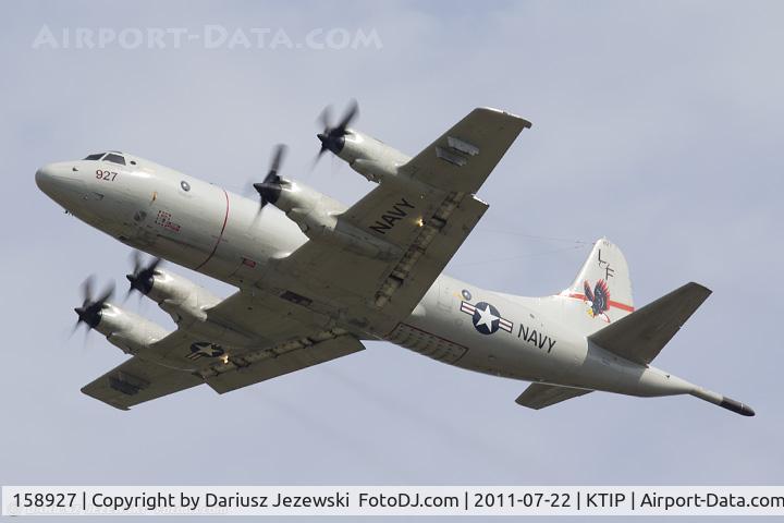158927, Lockheed P-3C-145-LO Orion C/N 285A-5599, P-3C Orion 158927 LF-927 from VP-10 Red Lancers NAS Jacksonville, FL