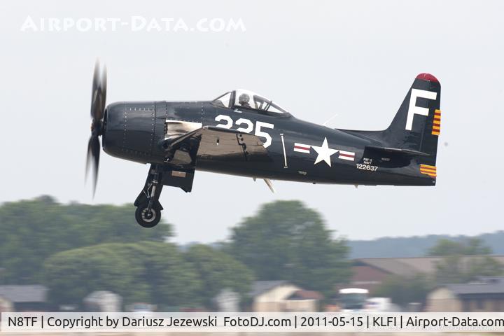 N8TF, 1948 Grumman F8F-2 (G58) Bearcat C/N D.1190, Grumman F8F-2 CN 122637, NX8TF