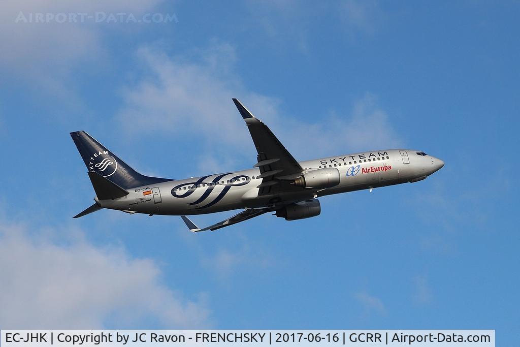 EC-JHK, 2005 Boeing 737-85P C/N 33975, Air Europa (SkyTeam Livery)