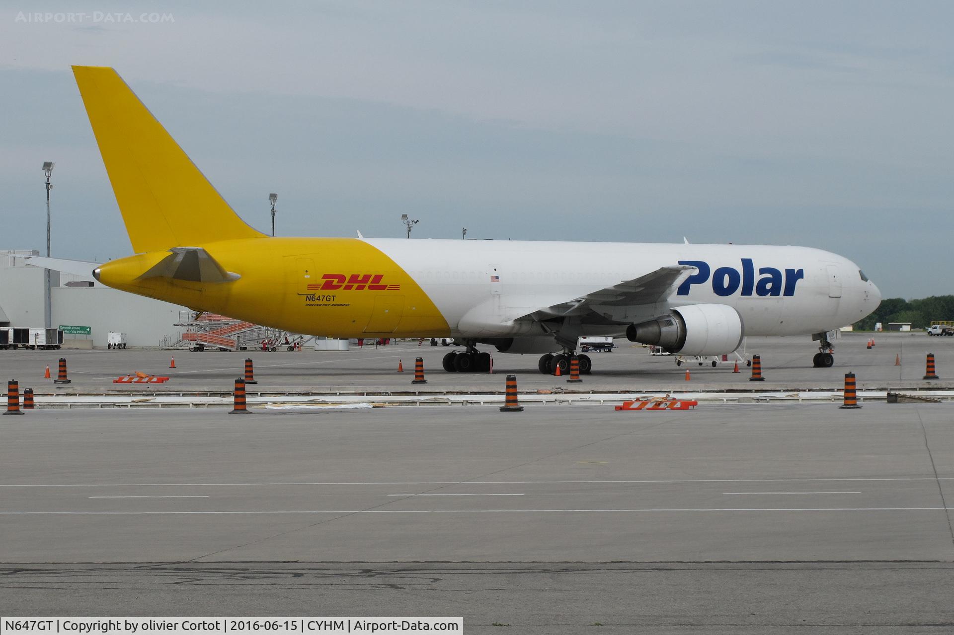 N647GT, 1996 Boeing 767-306 C/N 27611, Hamilton, ON