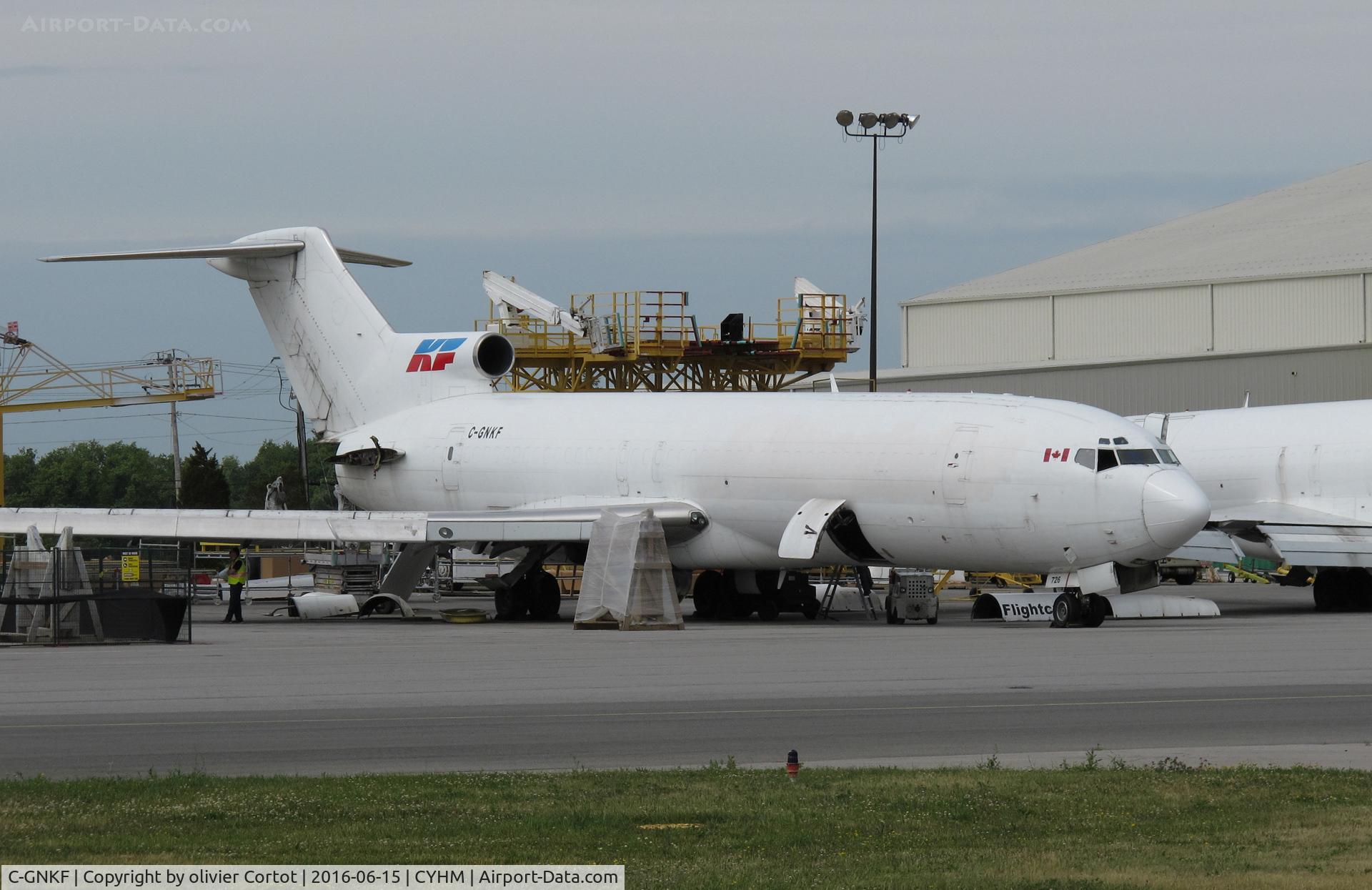 C-GNKF, 1974 Boeing 727-227 C/N 20839, Adios old friend...